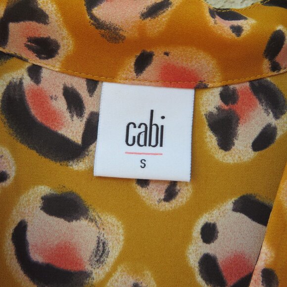 Cabi fun "animal" print flowy top - Picture 3 of 4